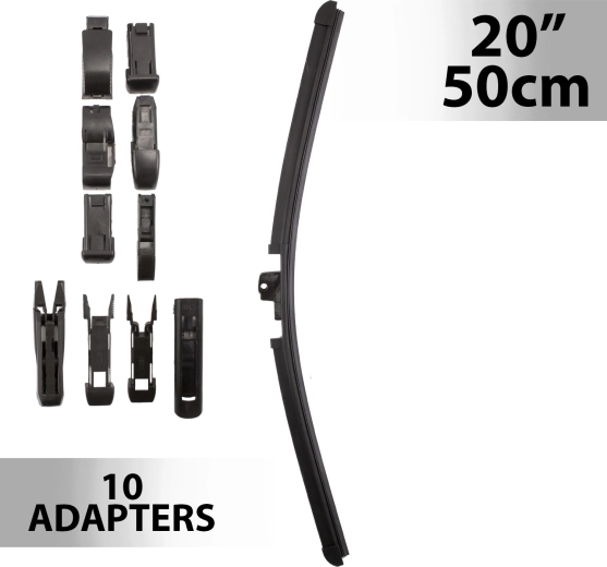 Brisalec Carguard 50 cm z 10 adapterji
