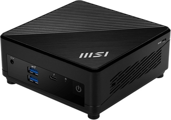 MSI Cubi 5 Mini PC without OS with Intel Core 3 100U, UHD Graphics, Wi‑Fi and Bluetooth, black