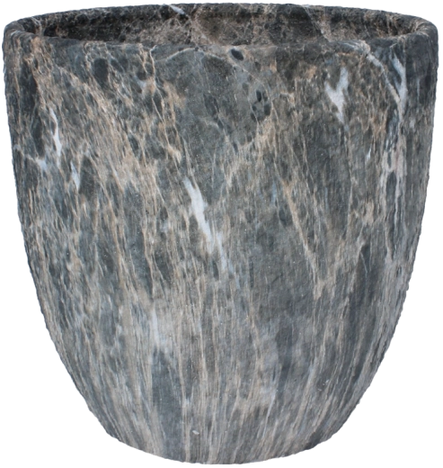 Keramičen lonček za rože z marmor efektom 30,5 cm
