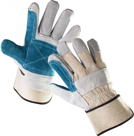 Delovne rokavice iz tkanine in govejega cepljenca MAGPIE