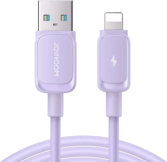 Kabel S-AL012A14 2,4 A USB na Lightning / 2,4 A / 1,2 m (vijoličen)