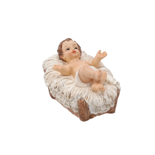 Božična figurica Deteto Jezus za jaslice (multipak 4 kosi)