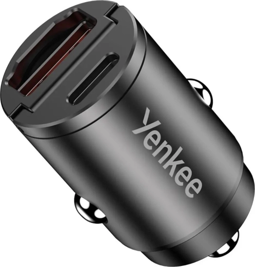 Avtopolnilec 30 W USB‑C/USB‑A s Power Delivery in Quick Charge