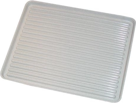 Odkapnik za posodo 50 × 40 cm, plast, granitno siv