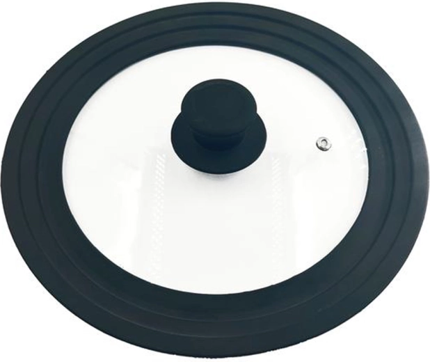 Univerzalni pokrov iz kaljenega stekla z ventilom 22/24/26 cm