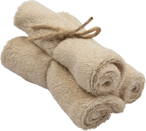 Timboo bambusove frotirne brisače Frosted Almond 29,5 × 50 cm – 3 kosi