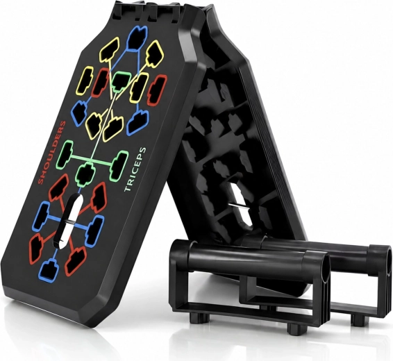 Zložljiva vadbena deska za sklece z ergonomskimi ročaji Renew Force