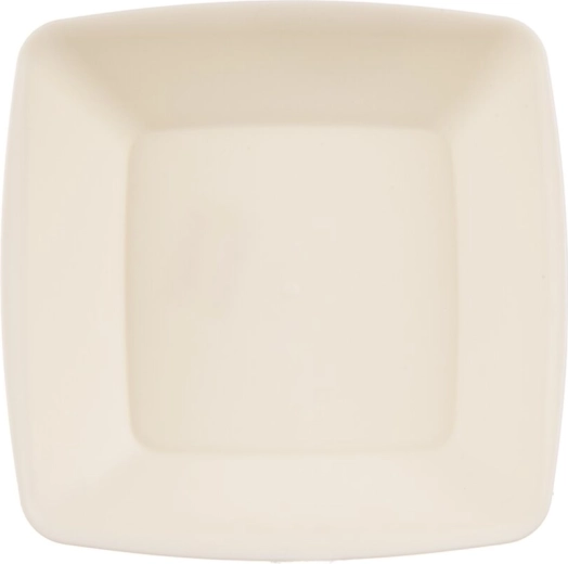Globok krožnik Sandy, smetanast, 17,5 × 17,5 cm