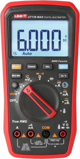 Digitalni multimeter Uni‑T True RMS UT17B MAX