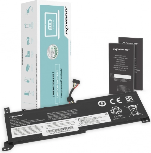 Baterija Movano za Lenovo V14/V15/V17 G2 (L20M2PF0, L20C2PF0, L20L2PF0) 4650 mAh 36 Wh