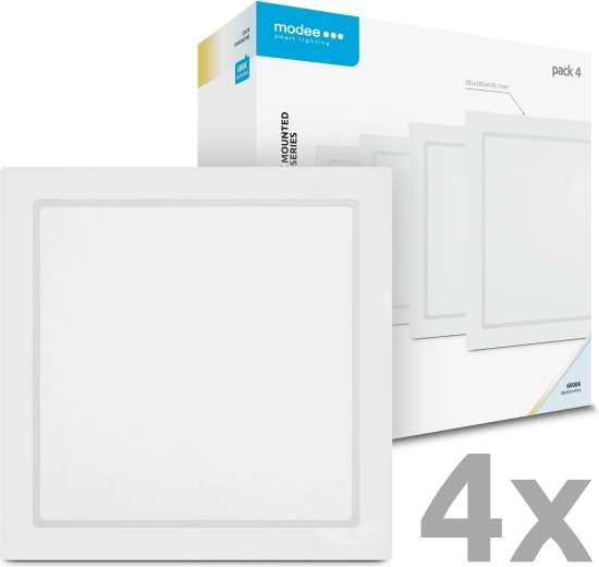 Modee kvadratni LED panel 24 W, 2640 lm, hladno bela