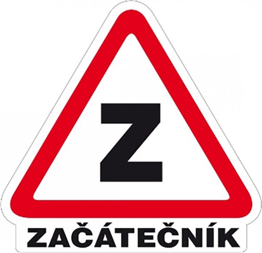 Nalepka Začetnik 160 × 155 mm