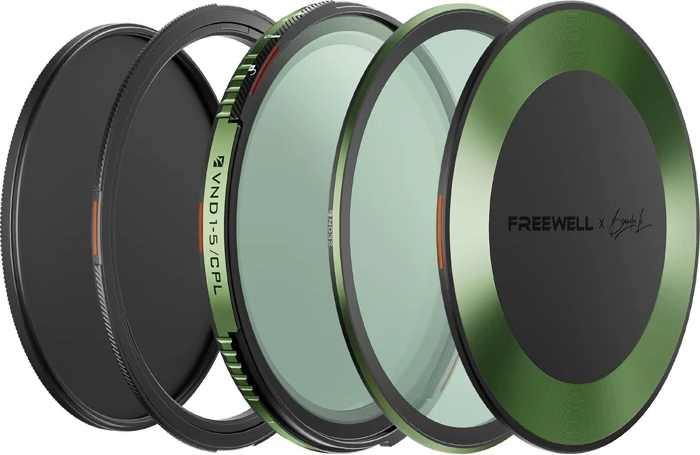 Komplet variabilnih filtrov ND/CPL Freewell Brandon Li 95 mm