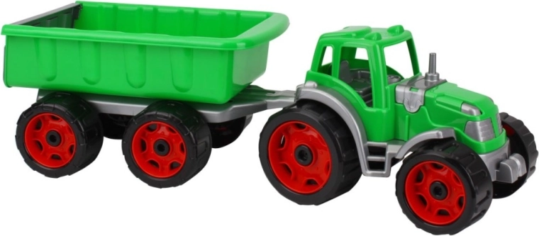 Plastični traktor s prikolico