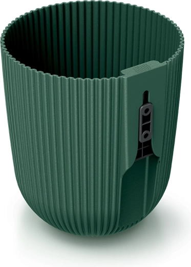 Stenski lonček za rože Milly Wall 14,6 cm – temno zelen