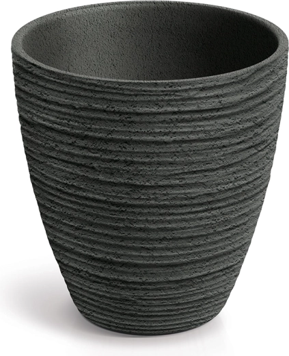 Cvetlični lonec Defora 40 cm temno siv