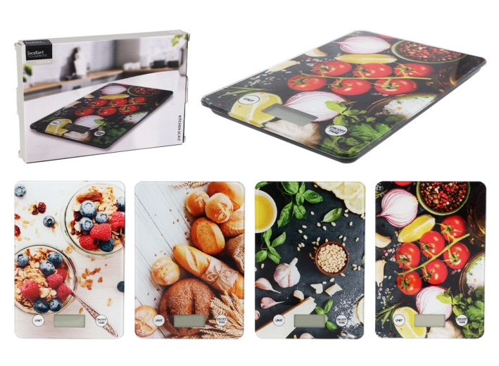 Digitalna kuhinjska tehtnica iz kaljenega stekla 5 kg