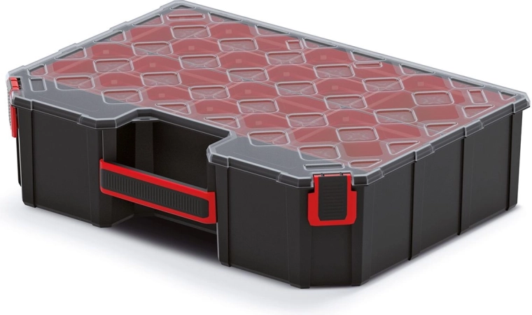 Visok organizator TAGER s škatlicami 390 × 284 × 105 mm