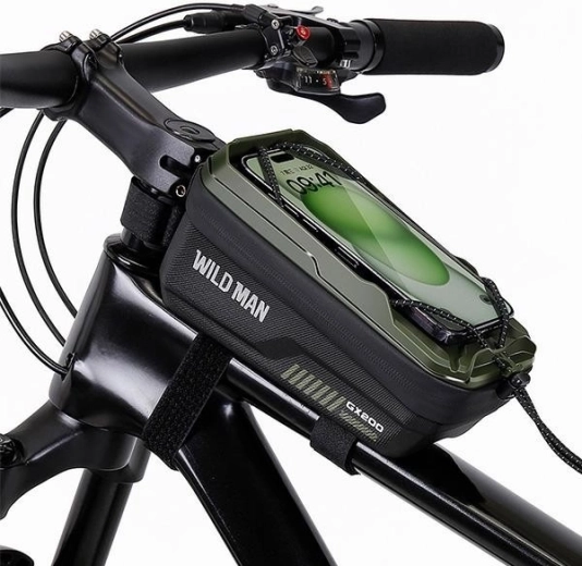 Wildman etui in torbica na okvir kolesa GX200 zelena