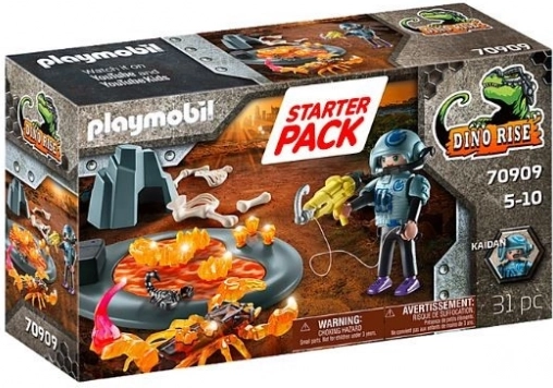 Playmobil Dino Rise Začetni Set Boj s Ognjenim Škorpijonom