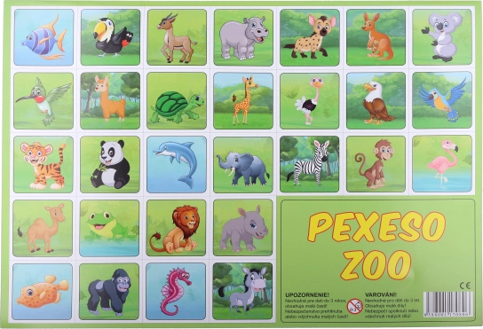 Pexeso ZOO - Družabna igra