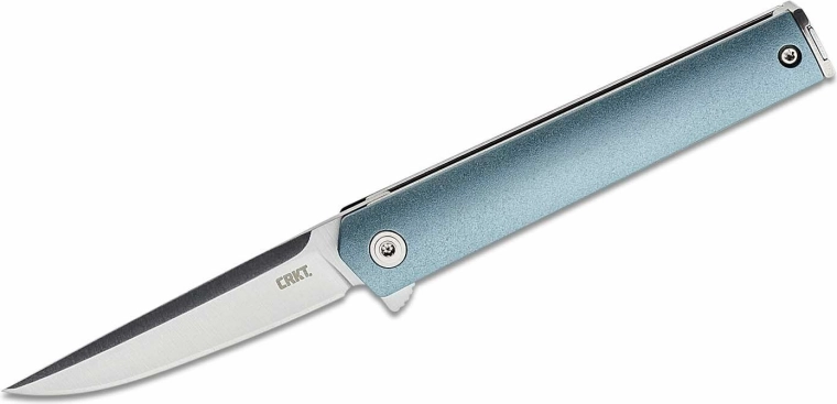 CRKT CEO Compact Blue žepni nož 6,6 cm, moder, GRN