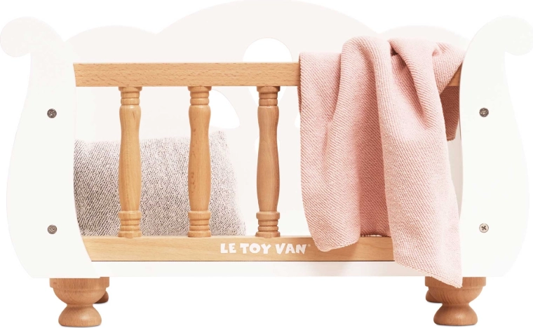 Lesena posteljica za punčke Le Toy Van
