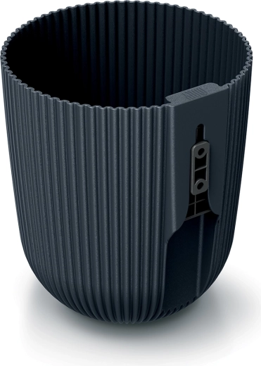 Cvetlični lonček Milly Wall 14,6 cm antracit