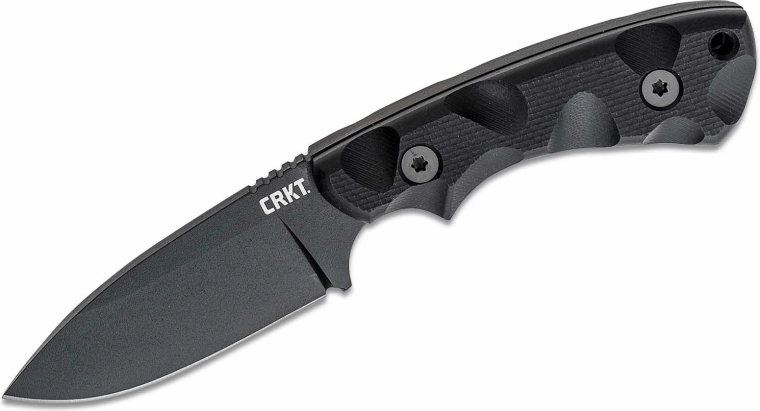 CRKT SIWI Black Tactical Knife with Fixed 8.5 cm Blade