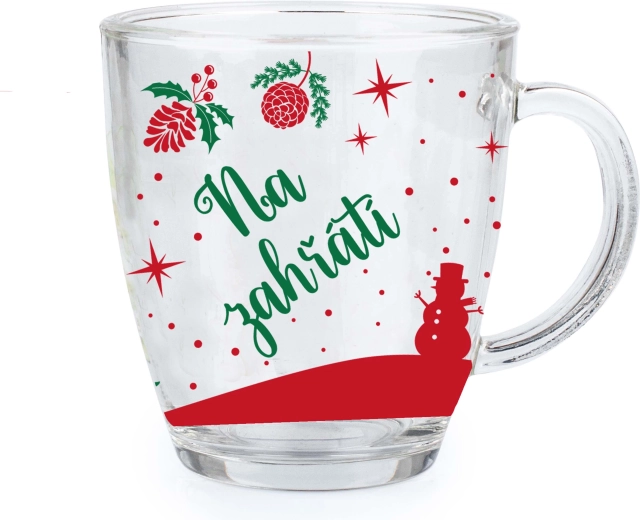 Stekleni vrček Domači jajčni liker 350 ml