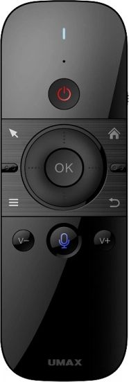 Umax Air Mouse M1 wireless controller with keyboard and voice control