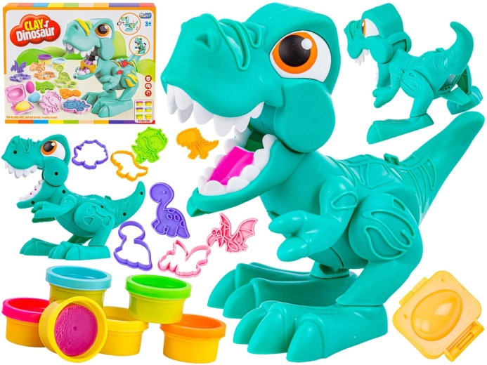 Ustvarjalni komplet z modelirno maso: dinozaver in dodatki