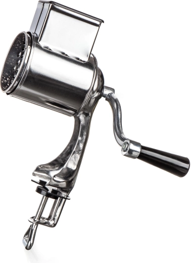 Nerjavni ročni mlinček za drobtine, orehe in sir CULINARIA s vijačnim pritrjevanjem