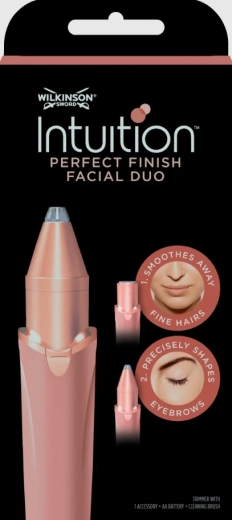 Wilkinson Facial Perfect Finish 2-in-1 facial and eyebrow trimmer