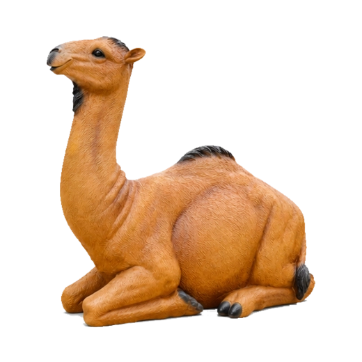 Camel figure for a nativity scene 85 × 25 × 69 cm