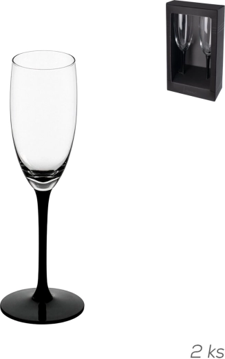Kozarca Onyx 0,18 l – darilni set 2 kosov