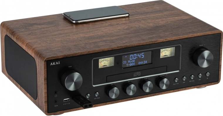 Mikrosistem Akai Rhapsody s CD, DAB+/FM in Bluetooth