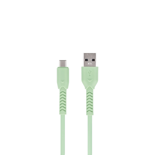 Maxlife MXUC-04 USB na USB-C kabel 1 m zelen