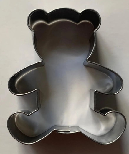Nerjavno jeklen kalup za izrezovanje piškotov Medvedek