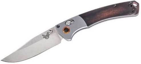 Benchmade Mini Crooked River folding hunting pocket knife 8.6 cm