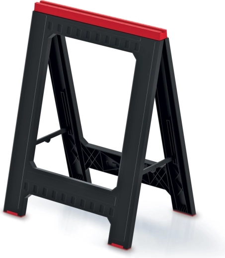 Zložljiva delovna koza TITAN STAND, 580 × 50 × 793 mm, črna