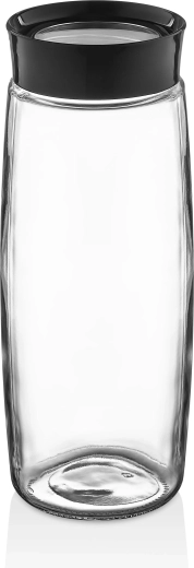 Steklen kozarec s pokrovom 1,6 l