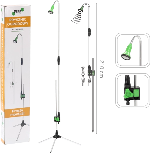 Vrtna prha na trinožcu