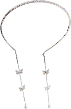 Dekorativni naglavni trak z motivom metuljev