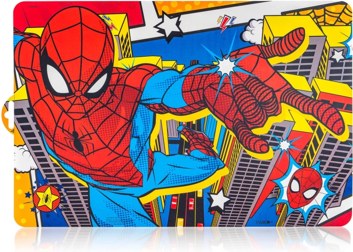 Plastičen otroški podstavek Spiderman 43 × 28 cm