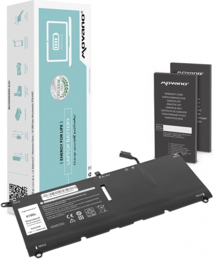 Movano baterija za prenosnik Dell XPS 13 9370/9380 (DXGH8, G8VCF) 5500 mAh 41 Wh