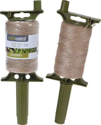 Jutasta vrvica z držalom 100 m