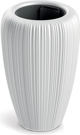 Cvetlični lonec Orobo bel 29 cm – 1 kos