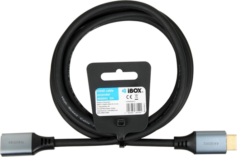 Kabel DisplayPort – HDMI 4K 60 Hz, pozlačeni konektorji, 3 m