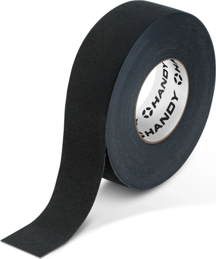 Samolepilni tekstilni trak za kabelske snope, 25 m × 19 mm, črn